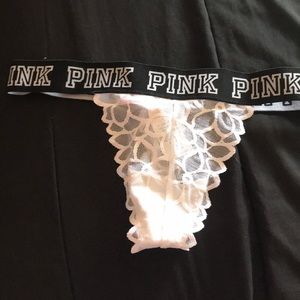 NWT Pink Victoria Secret Thong